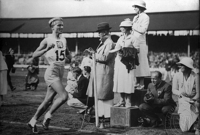 finiš rekordwoman běh Koubková